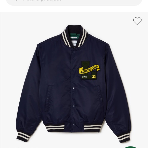 Unisex Lacoste teddy jacket